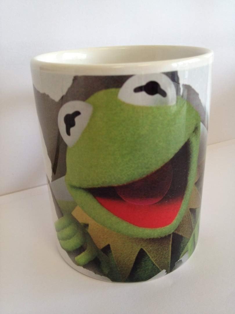 The Muppet Show KERMIT THE FROG Mug Cup Puppet animation memorabilia