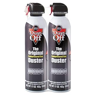 UPC 086216118302 product image for Dust Offreg Disposable Compressed Gas Duster, 17 oz. Can, 2/Pack (FALDPSJMB2) (B | upcitemdb.com