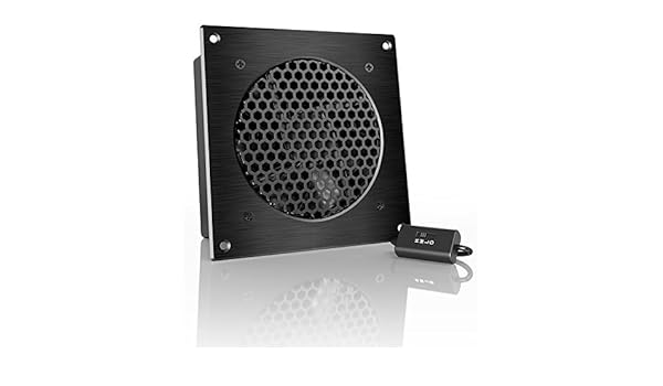 For Home Theater Av Cabinets Ac Infinity Airplate T7 Quiet Cooling Fan Sistema 12 With Termostato Control Informatica Componentes