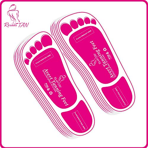 120 Pairs (240feets) (Macarons series) Pink Premium Spray Tan Feet Pads Protectors PRO Sunless Airbrush Spray Tanning Tent Foot Protection