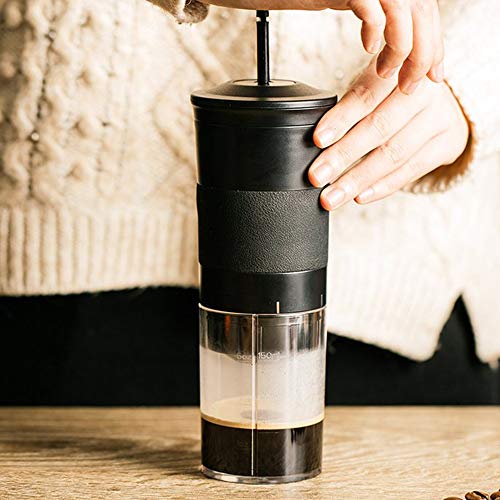 Kleine Reisekaffeemaschine Kaffee Appliance Handdruck-Kapsel-Kaffeemaschine beweglicher Handbuch Home Mini Car Einsatz… – Bild 4