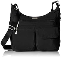 Baggallini Everywhere Travel Crossbody Bag, Black, One Size