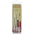 The Army Painter Sculpting Tools - Set with Three Double Ended Stainless Steel Clay Sculpting Tools for Modeling Plastic, Res