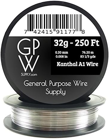 GPW Supply - Kanthal 32g 250 ft Electronic Resistance Wire