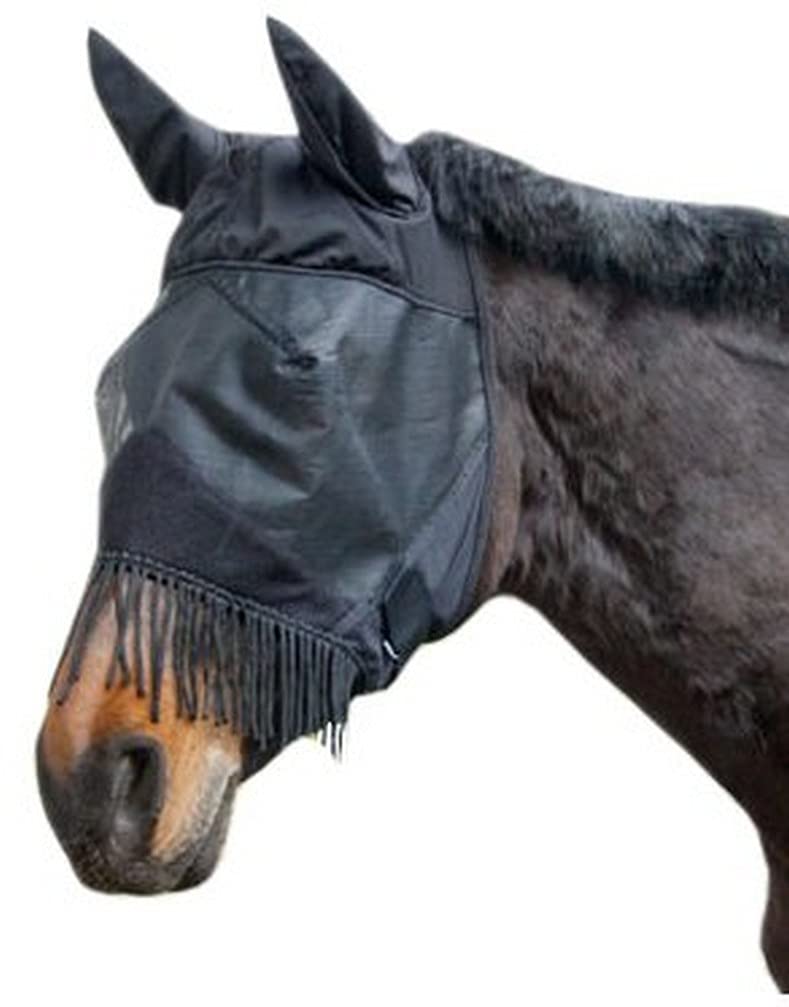 Kerbl VB 321268 Fly Mask with Ear Protection and Nostril String