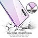 SALAWAT Galaxy Note 10 Plus Case, Clear Galaxy Note 10+ Case Cute Gradient Slim Phone Case Reinforced TPU Bumper Shockproof Protective Case for Samsung Galaxy Note 10 Plus 5G 6.8inch (Purple Blue)