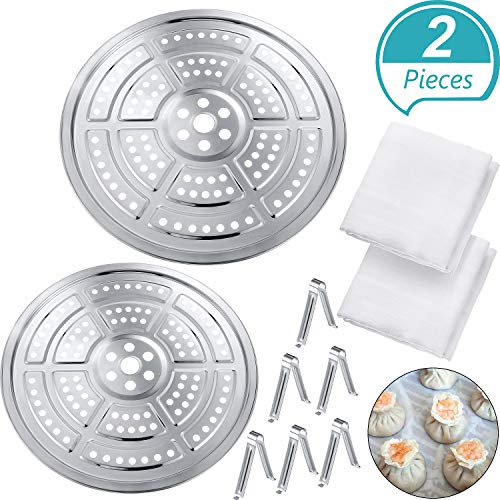 2 Pieces 11 Inch and 10 Inch Pressure Cooker Canner Rack Stainless