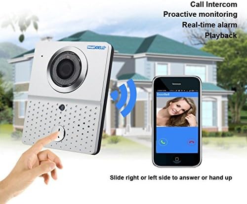Lelec Wireless Wifi Door Bell Camera INTERCOM Detection Smartphone Control Security