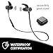 Wireless Bluetooth Waterproof Headphones | Mini Sport Earbuds for Running, Jogging, Cycling, Hiking | Magnetic Hands-Free Earphones | Super Lightweight and Extremely Stable