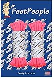 FeetPeople Round Shoe Laces for Boots/Shoes , Various Colors and Lengths