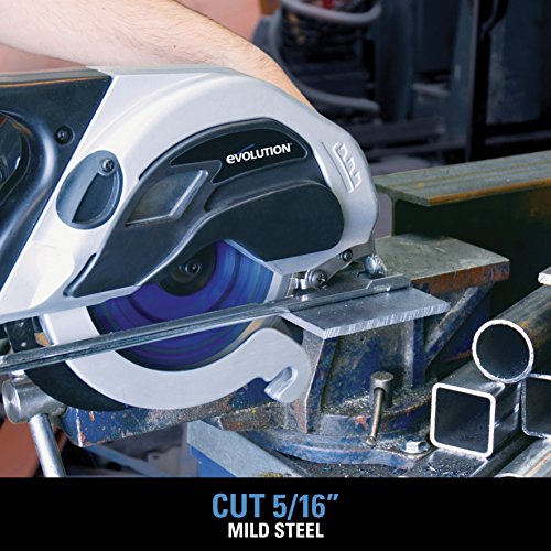 Evolution Power Tools EVOSAW180HD 7-1/4" TCT Industrial Circular Saw