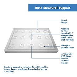 DreamLine SlimLine Single Threshold Shower Base in