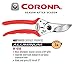 Corona BP4250 Aluminum Forged Bypass Hand Pruner 1-Inch, 1thumb 1