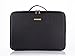 ROWNYEON Makeup Bag Organizer, Professional Portable Travel Makeup Bag for Make-up Artist, Makeup Train Case with EVA Adjustable Dividers |14x10 Inch | Black