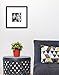 MCS East Village Frame, Black, 12 x 12 in matted to 6 x 6 in, Single