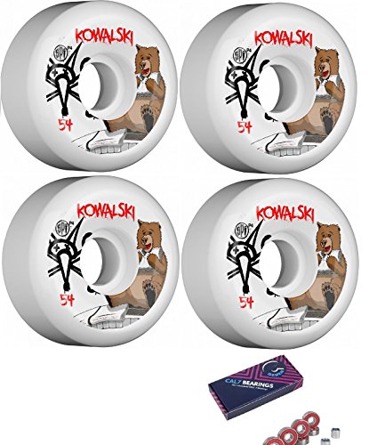 Bones SPF Kowalski Bear 54mm P5 Skateboard Wheels + Cal 7 8p