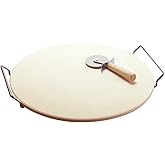 Good Cook 14.75 Inch Pizza Stone with Rack