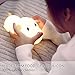 Baby Night Light, HandAcc Night Light for Kids Soft Silicone Puppy Nursery Lamp-USB Rechargeable, Color Temperature and Brightness Adjustable, Timing Function
