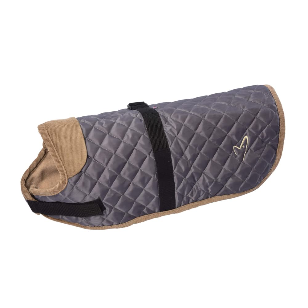 Gor Pets Worcester Coat providing a cozy and comfortable fit for any outing - 51cm (22") Grey
