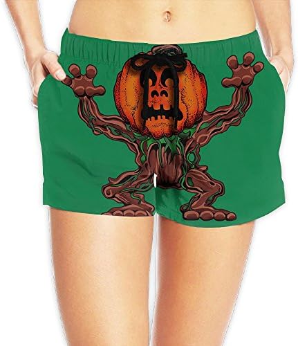 Seliny Pumpkin Goon Women Surf Board Shorts Sports Beach Swim Pants