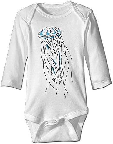 Deep Sea Jelly Unisex Baby Footless Bodysuits Long Sleeve Toddler Nightgowns Sleep and Play