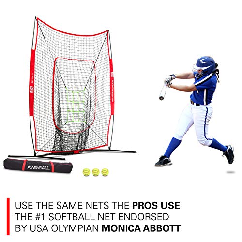 Rukket 7x7 Baseball & Softball Net, Practice Hitting, Pitching, Batting