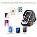 Xplanet Bike Phone Mount Bag, Bicycle Frame Bike Handlebar Bags Waterproof Touch Screen Cell Phone Case Holder for iPhone X 8 7 6s 6 Plus 5s Samsung Galaxy s7 s6 Note 7 Cellphone Below 6.0 Inchthumb 1