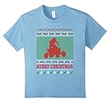 Kids Ugly ATV Four Wheeler Christmas Shirt Funny