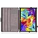 MoKo Samsung Galaxy Tab S 10.5 Case - Slim-Fit Multi-angle Folio Cover Case for Samsung Galaxy Tab S 10.5 Inch Android Tablet, BLACK (With Smart Cover Auto Wake / Sleep)