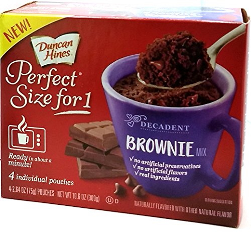 College Student Gift Dream Big Mug In Gift Box with 4 Mug Cake Mix Pouches Bundle (Chocolate Brownie)