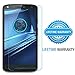 OMOTON Motorola Droid Turbo 2 Screen Protector [2 Pack] - [Scratch Resistant] [Crystal Clear] [Bubble-Free] Tempered Glass Screen Protector for Motorola Droid Turbo 2