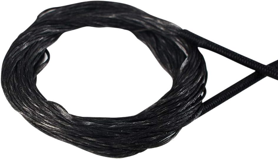 Huntingdoor Bow String 14 Strands Dacron Bow String Recurve Bow String Archery Replacement Bowstrings Actual Length 48inch-62inch Black Handmade Bow String for Traditional Bow Horsebow : Sports & Outdoors