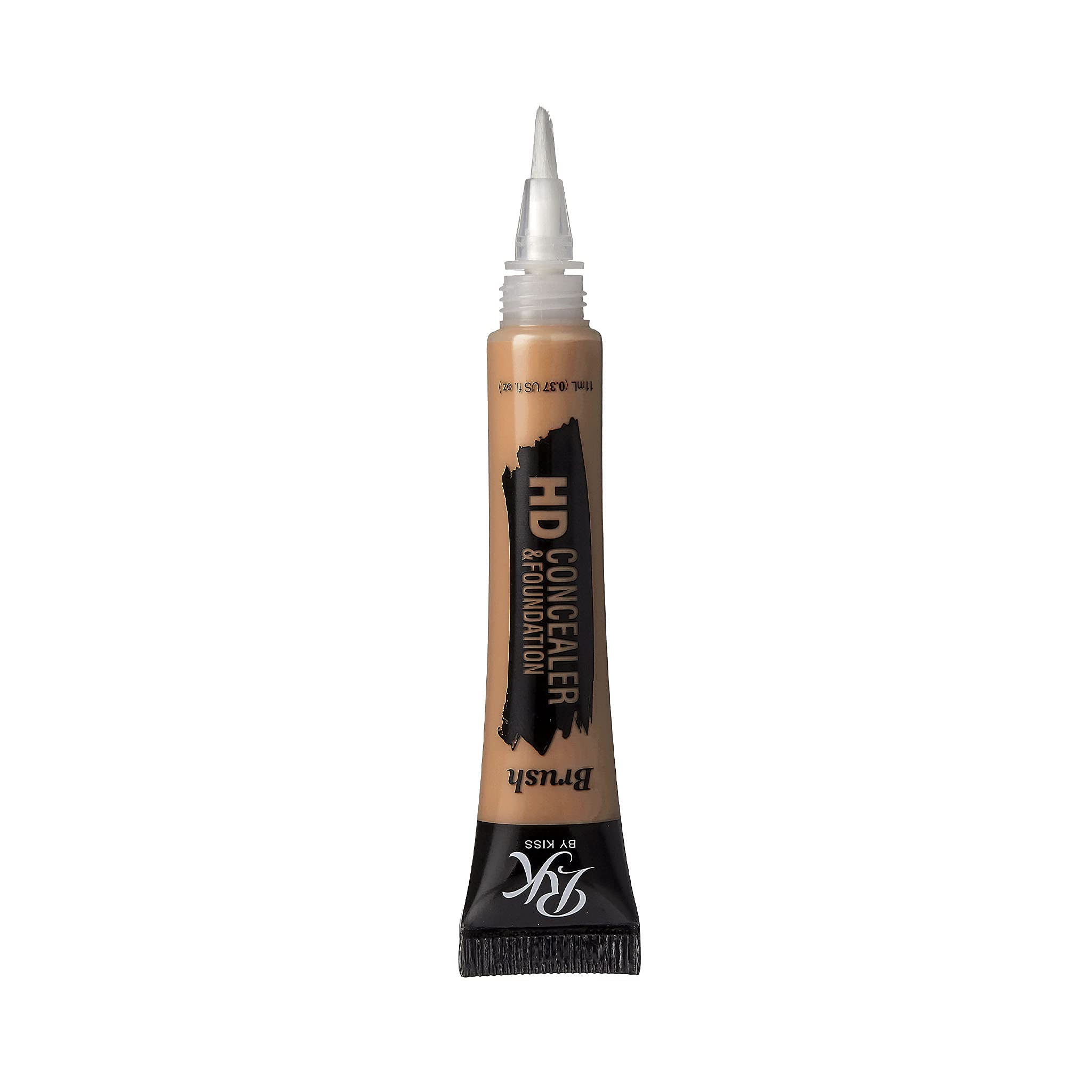 Ruby Kisses HD Concealer & Foundation Brush Flawless Full Coverage Face Makeup Lightweight Highlighter Long Lasting Under Eye Conceals Contour Corrector 3 Pack (Fawn)