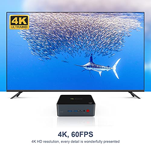 Beelink Mini Pc GK55 8GB DDR4 256GB SSD Intel J4125(4C/4T 4MB Cache Up