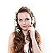 Newly arrived Rattan Flower Vine Crown Tiaras Necklace Belt Party Decoration (ivory-2)