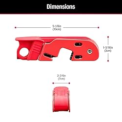 Master Lock Red Electrical Box Circuit Breaker