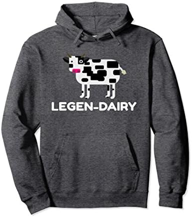 Unisex It's Going to be Legendary (Legendairy) Cow hoodie 2XL Dark Heather