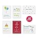 48-Pack Bulk Happy Birthday Cards Box Set – Assorted Birthday Cards in 6 Simple, Fun Designs For Women, Men and Kids. Left Blank Inside For Your Own Personalized B’day Greetings. Includes 48 Envelopes