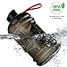 PORHOWE 2.2 Liter Sport Drinking Water Bottle BPA Free Plastic Big Capacity Large Leakproof Water Jug Container with Carrying Loop Water Bottle for Outdoor Sports Fitness Gym Workout Hiking & Office