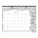 Blueline DoodlePlan Desk Pad Calendar w/Coloring Pages, 22 x 17, 2018 (C2917311)