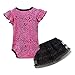 LittleSpring Baby Girls' Clothing Set Skull Size 6M US Skull