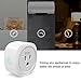Smart Plug with Timer 2 Pack Energy Monitoring Wifi Plug Compatible with Alexa Echo Google Asistant IFTTT, no Hub Required, Control your Devices from Anywhere, ETL and FCC listed