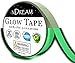 Glow in The Dark Tape 1 Roll 16.8 ft x .8 in, Bright Neon Green Glowing Luminous Party Sticker, Waterproof, Photoluminescent Marker, Perfect for Light Switches Steps Stairs