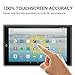 [2-Packs] Fintie Screen Protector for Fire HD 10 (7th and 9th Generations, 2017 and 2019 Releases), [9H Hardness] Tempered Glass Ultra Clear [Scratch-Resistant] Screen Protector Film