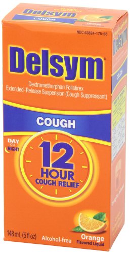 Delsym Cough Relief Liquid, Orange - Image 7