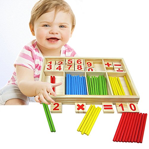 Parit Stick Preschool Montessori Kids Wooden Toy Mathematical Educational New Learning
