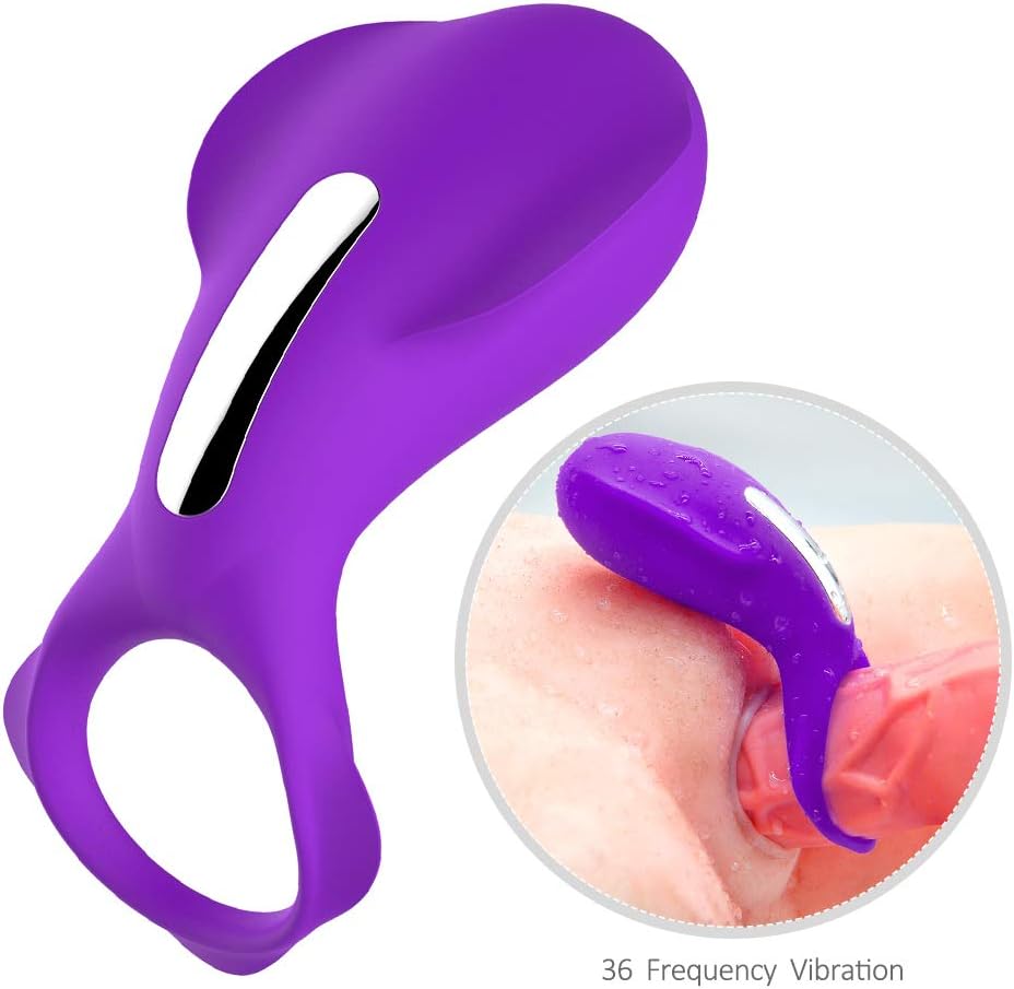 Vibranting Lasting Rooster Ring for Couple Delay Stimulation Pennis Rings for Men Erection Six Toy Kit for Man Couples 9 Vibranting Speeds Automatic Tools