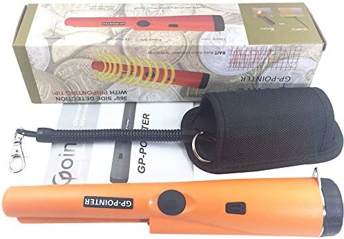 Bangtan Metal Detector pinpointer Portable Handheld Profession Metal Detector Updated Buzzer Vibration Alarm (GP Pinpointer)