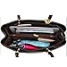 SUNROLAN Women's Top Handle Satchel Handbags Shoulder Bag Messenger Tote Bag Purse PU Leather