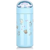 Anime Water Bottle Cute Water Bottle Stainless Steel Vacuum Insulated Coffee Mug Coffee Travel Mug for Hot Drinks